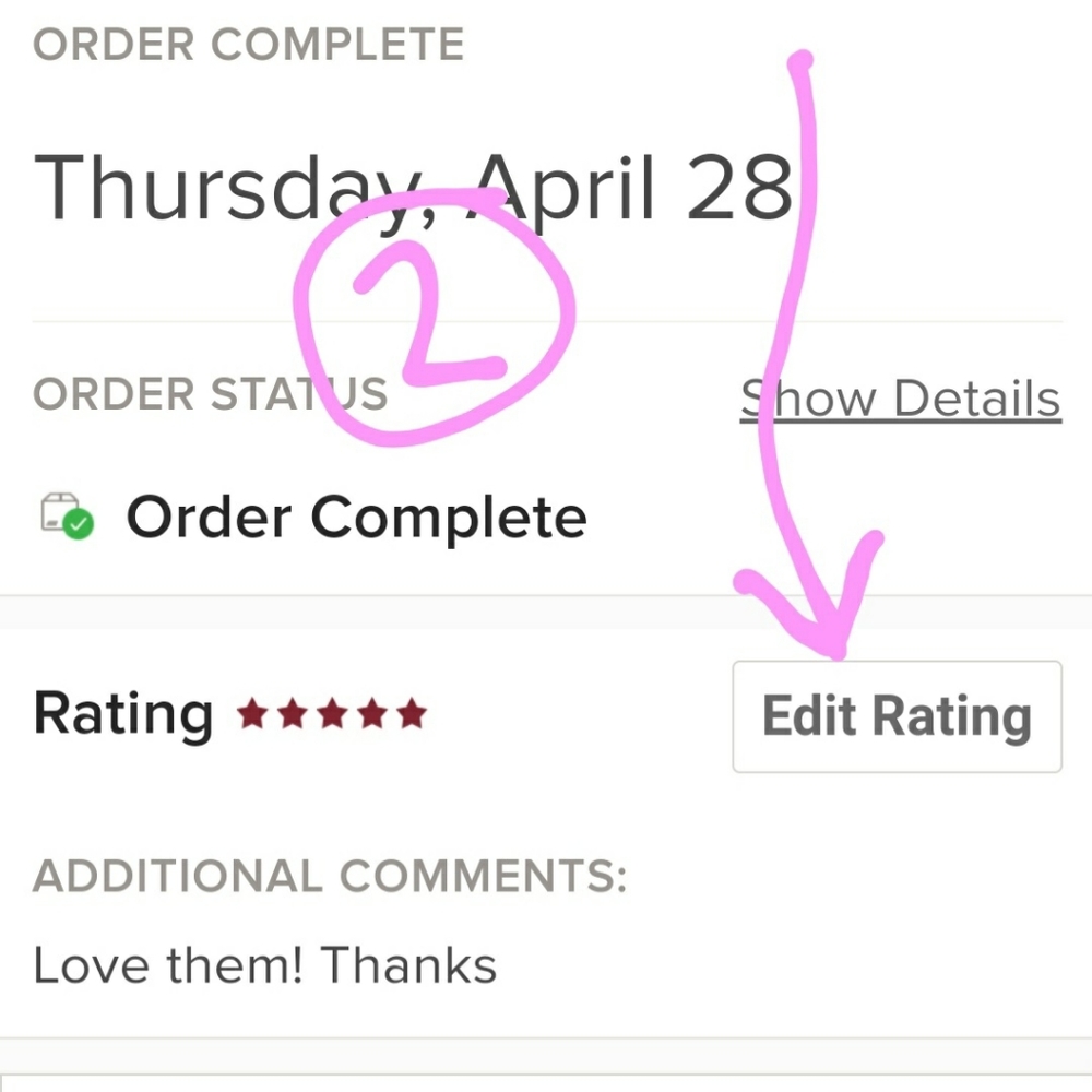 Posh Tip: HOW TO UPGRADE A RATING ⭐⭐⭐⭐⭐ - Picture 3 of 4